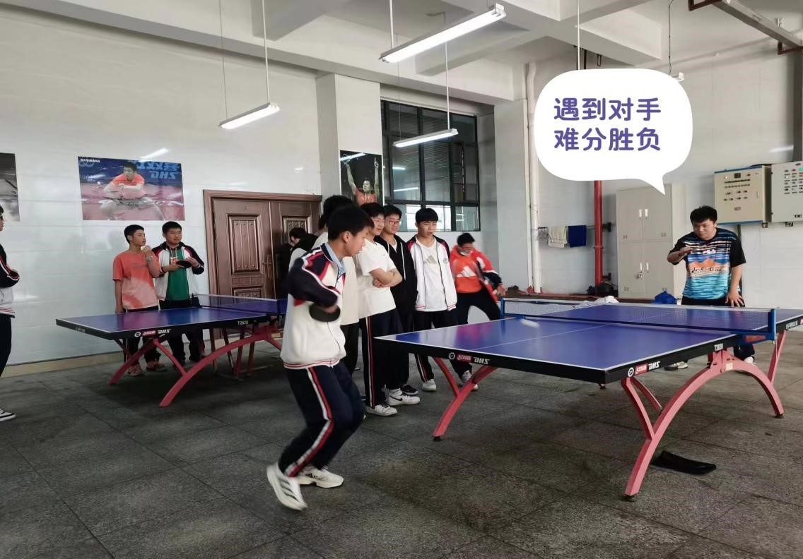 金年会金字招牌至上乒乓球社活动剪影